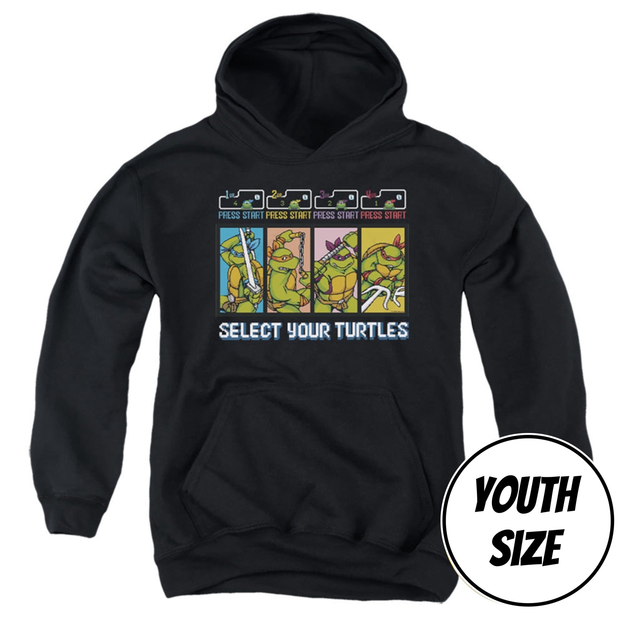 Youth Teenage Mutant Ninja Turtles Select Your Turtles Pullover Hoodie