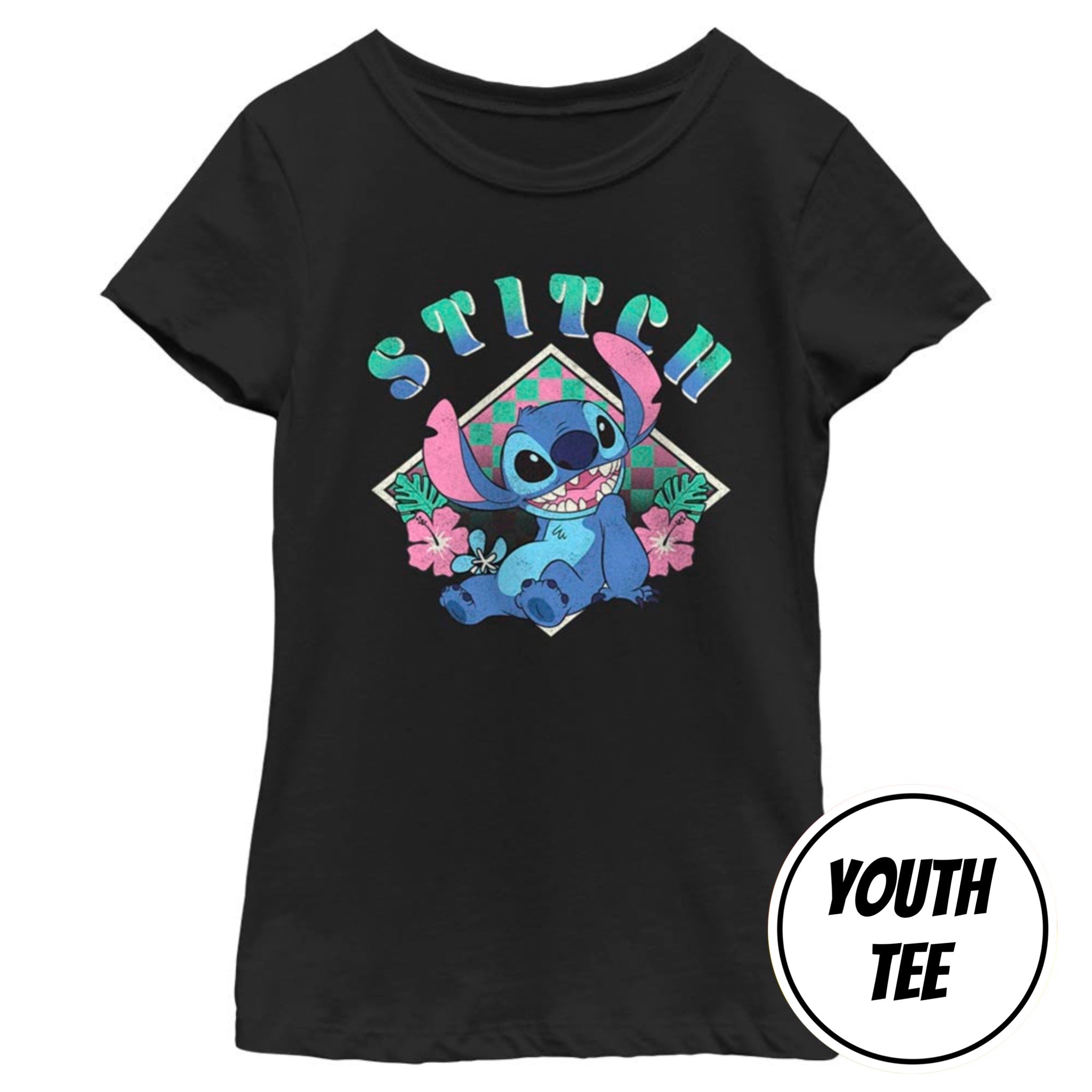 Girl's Disney STITCH DIAMOND T-Shirt