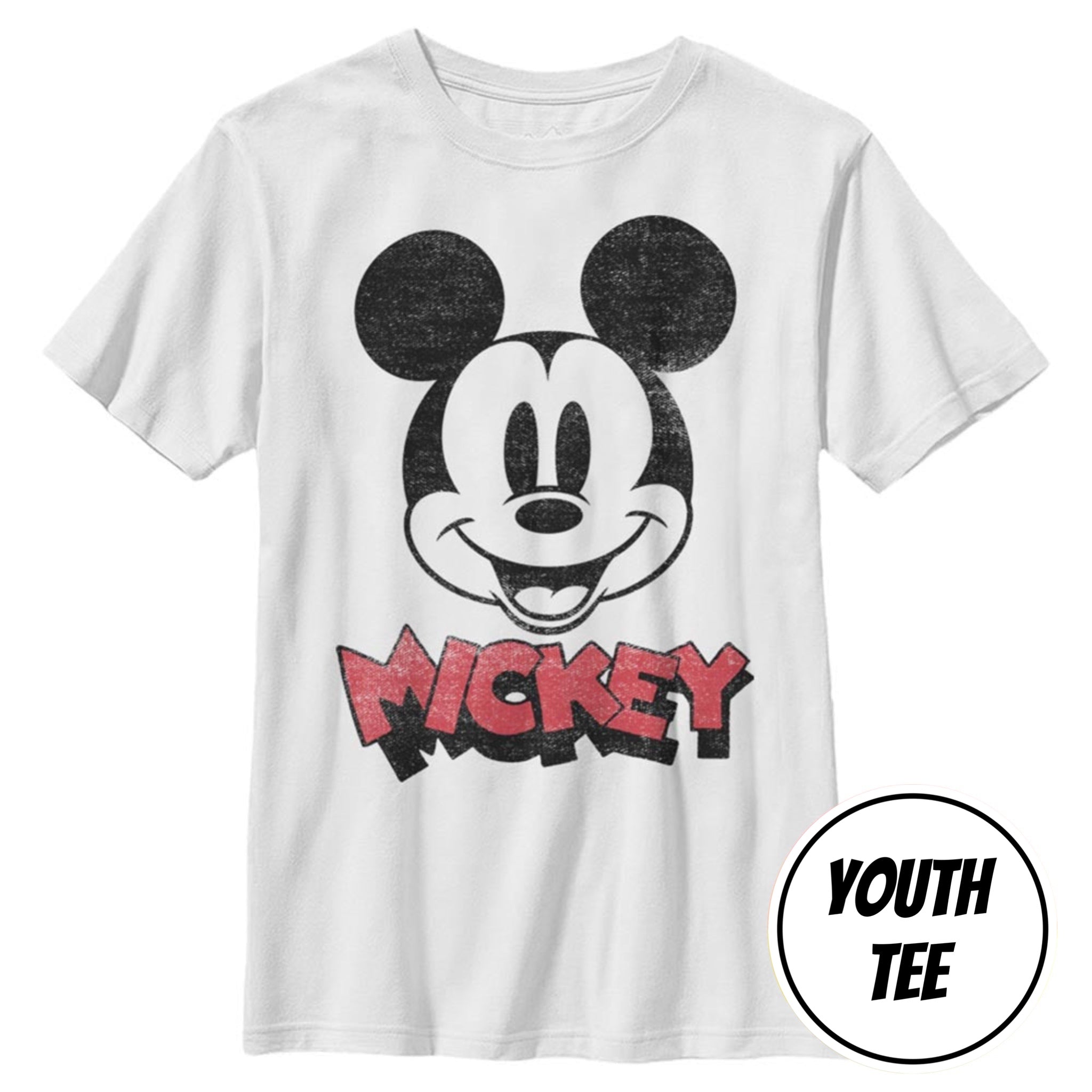 Boy's Disney Mickey Heads Up T-Shirt