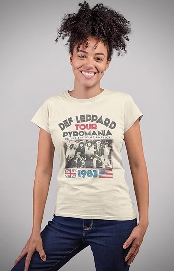 Junior's Def Leppard Pyro Tour T-Shirt