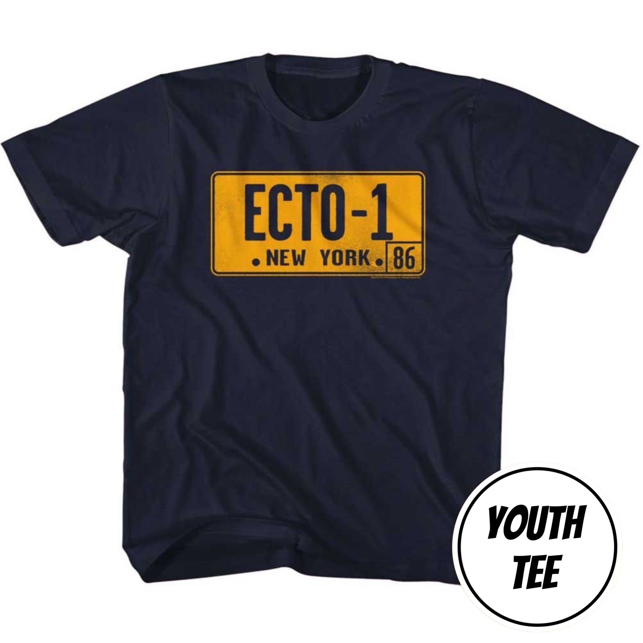 Youth The Real Ghostbusters GB Plate T-Shirt