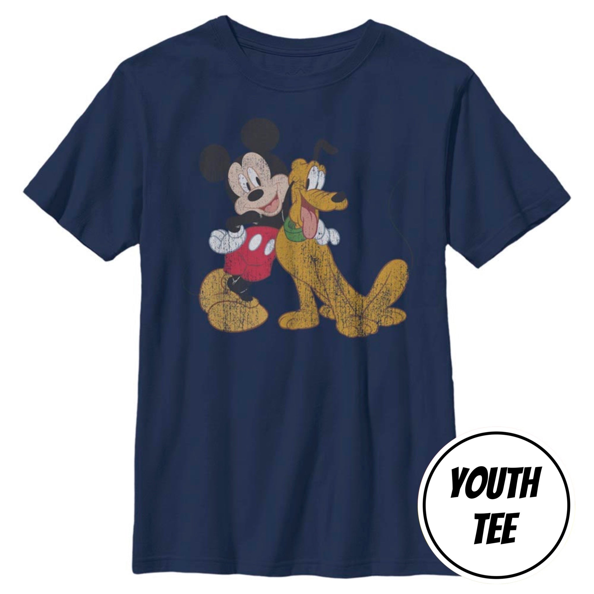 Boy's Disney Mickey and Pluto T-Shirt