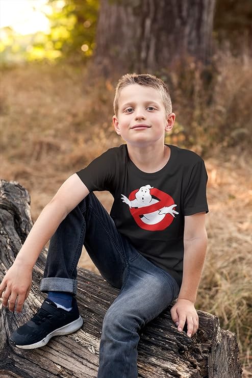 Youth The Real Ghostbusters Symbol T-Shirt