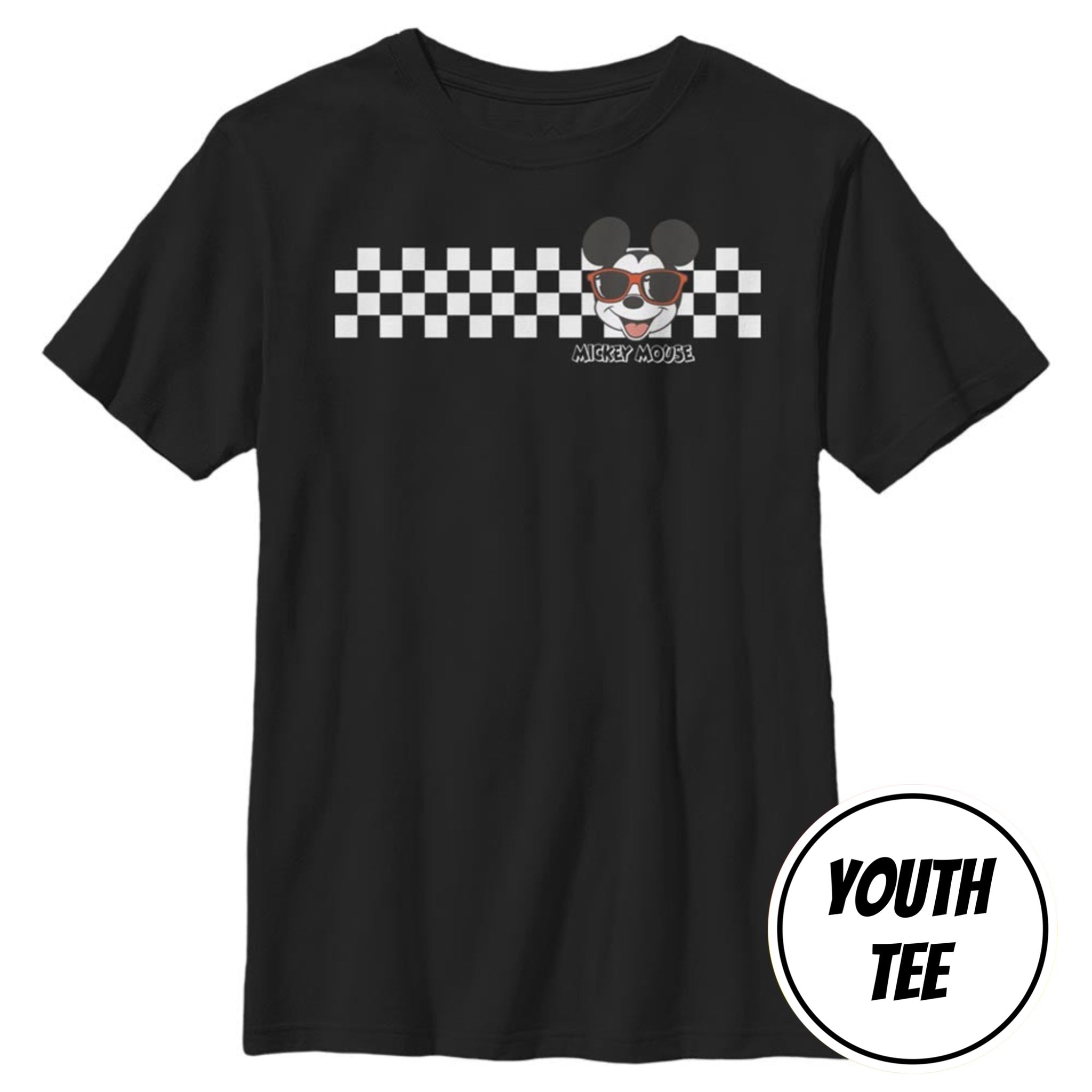 Boy's Disney MICKEY CHECKERS T-Shirt