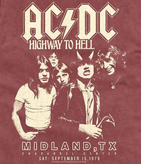 ACDC Highway to Hell Texas T-Shirt