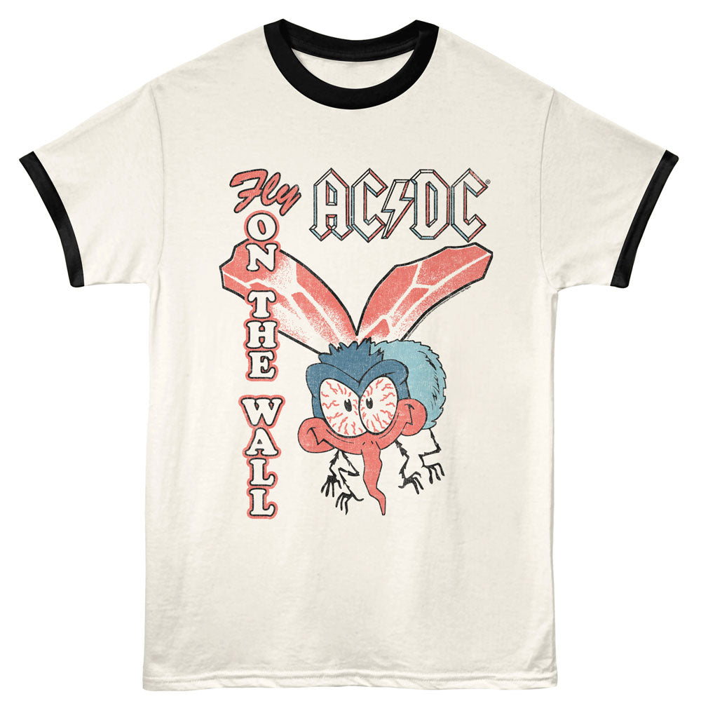 ACDC Fly on Wall Ringer Shirt