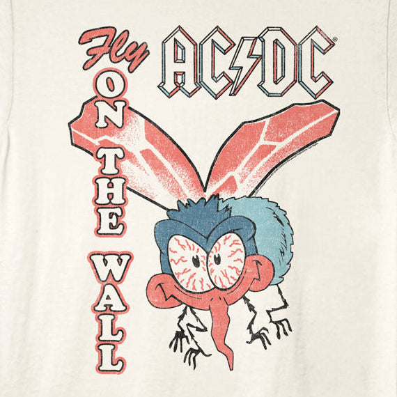 ACDC Fly on Wall Ringer Shirt
