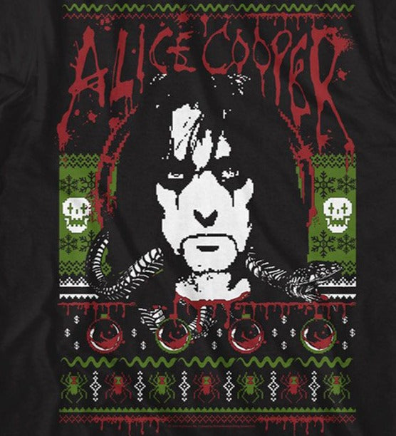 Alice Cooper Christmas T-Shirt