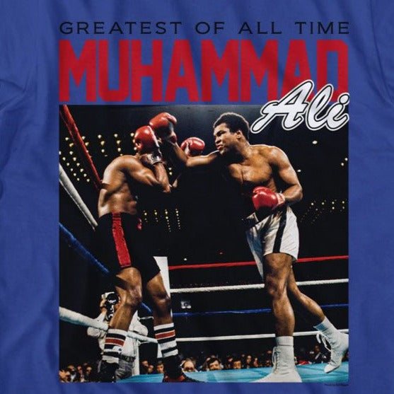 Muhammad Ali Fight Ring Light T-Shirt