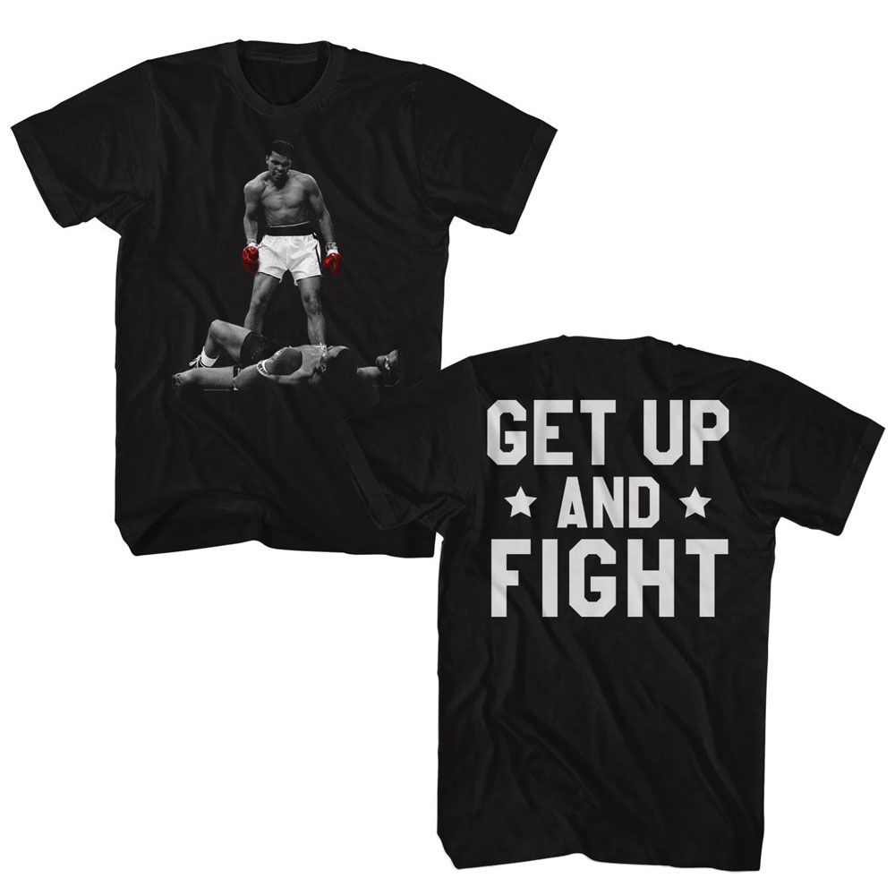 Muhammad Ali Vs Liston Get Up T-Shirt | Blue Culture Tees