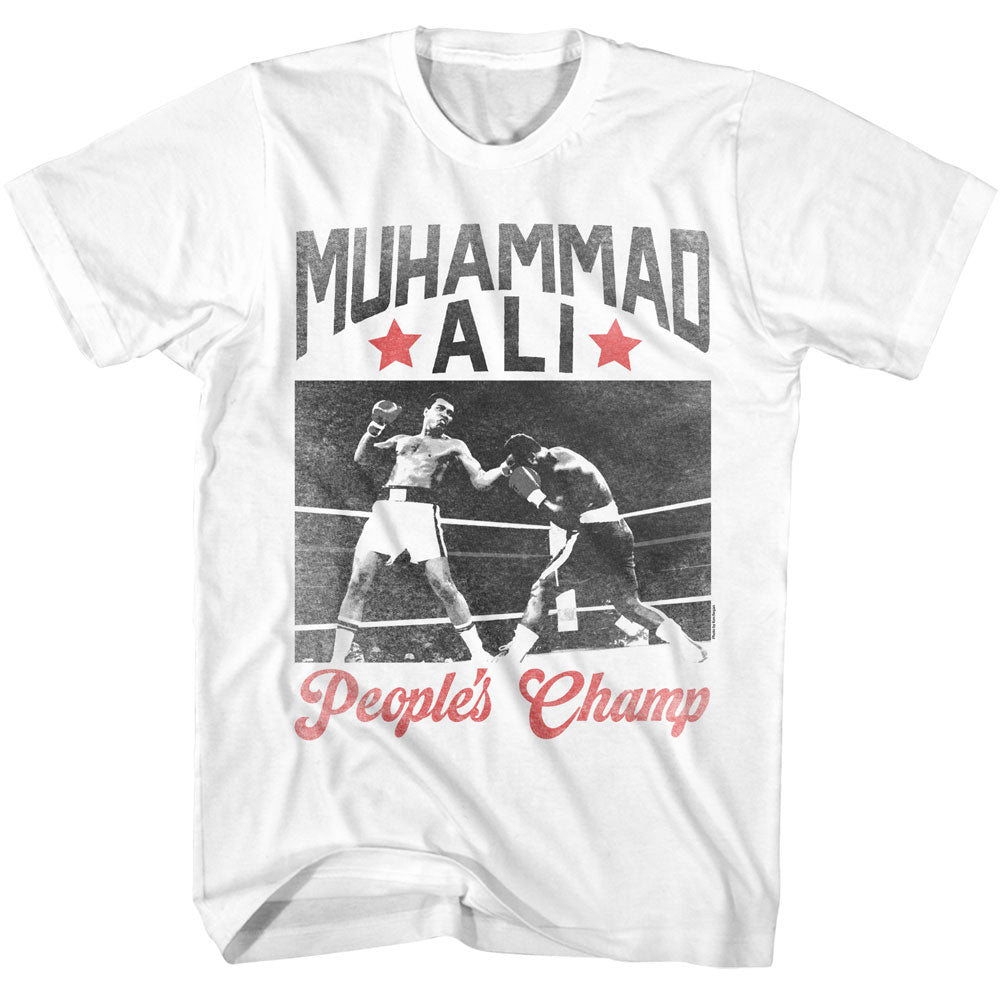 Muhammad Ali Peoples Champ Fade T-Shirt