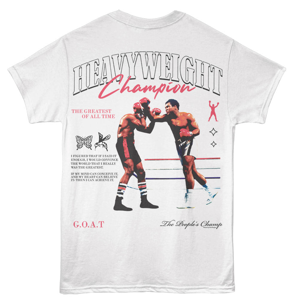 Muhammad Ali Heavyweight Champion F B T-Shirt