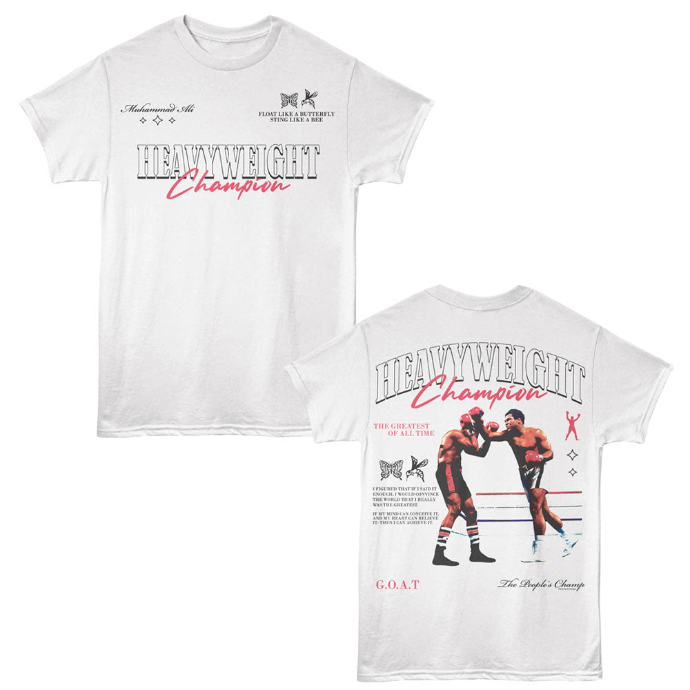 Muhammad Ali Heavyweight Champion F B T-Shirt