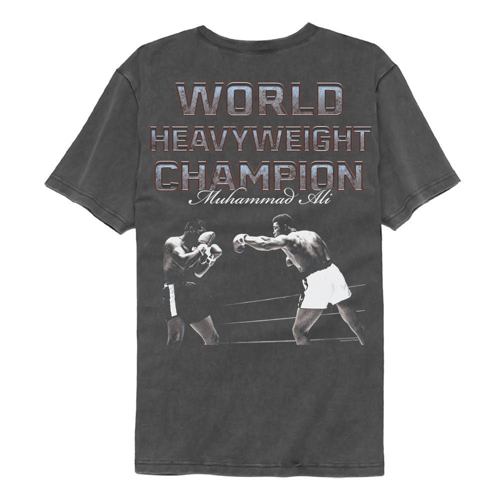 Muhammad Ali World Champ Shadows Comfort Colors F B T-Shirt