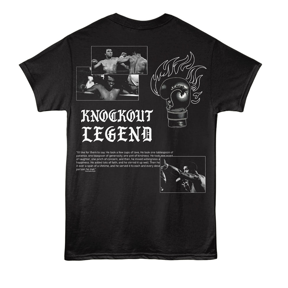 Muhammad Ali Knockout Legend F B T-Shirt