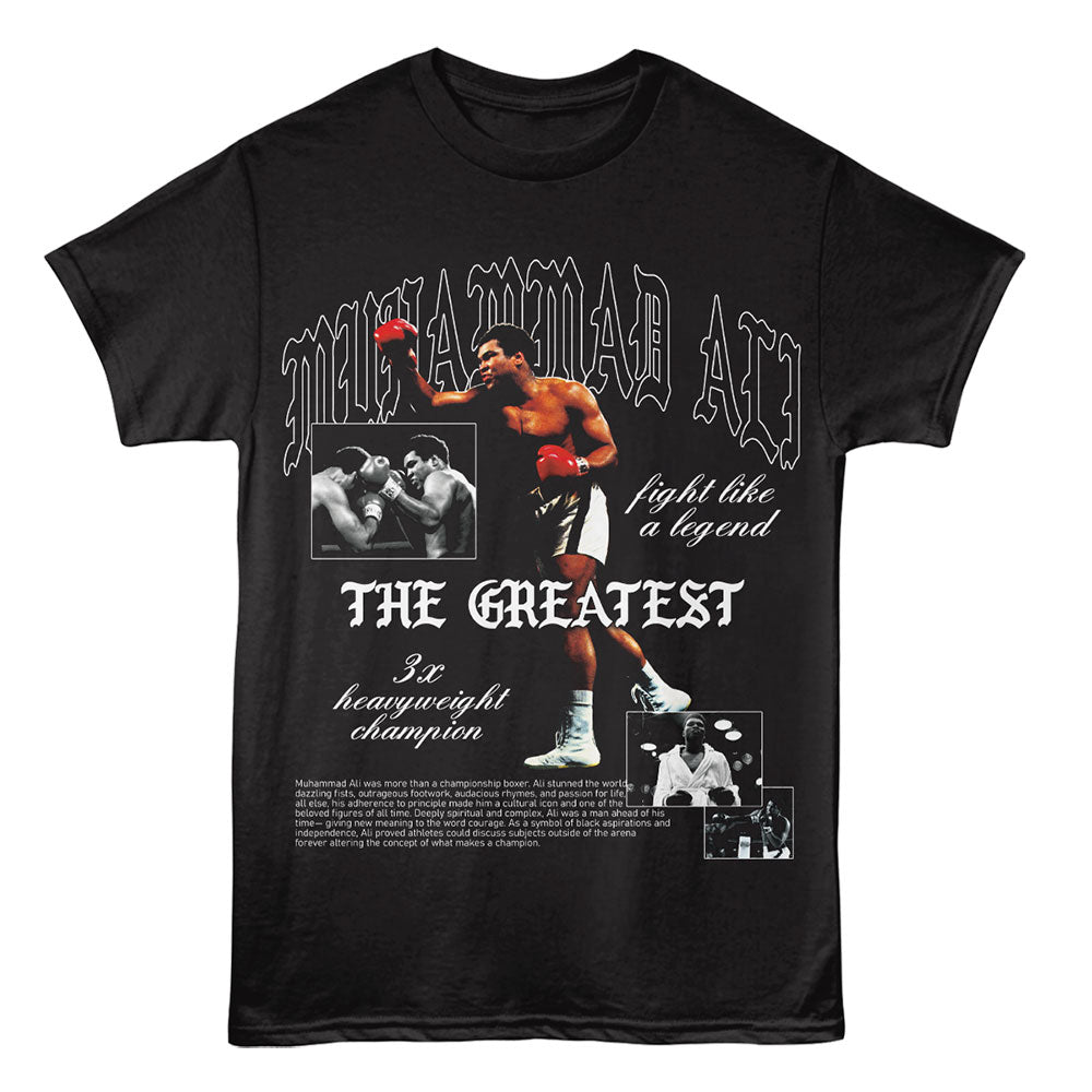 Muhammad Ali Knockout Legend F B T-Shirt