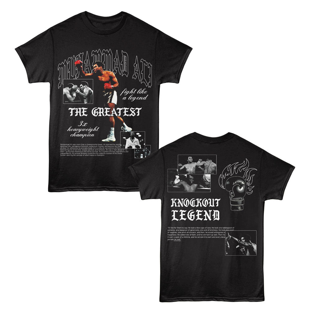 Muhammad Ali Knockout Legend F B T-Shirt