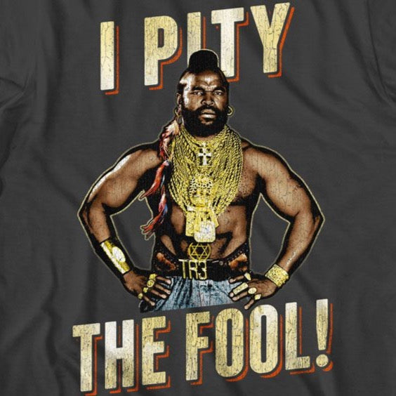 Mr T Pity With Texture T-Shirt