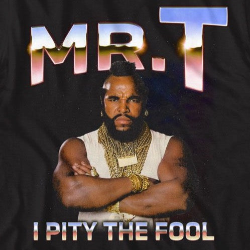 Mr T Metallic T-Shirt
