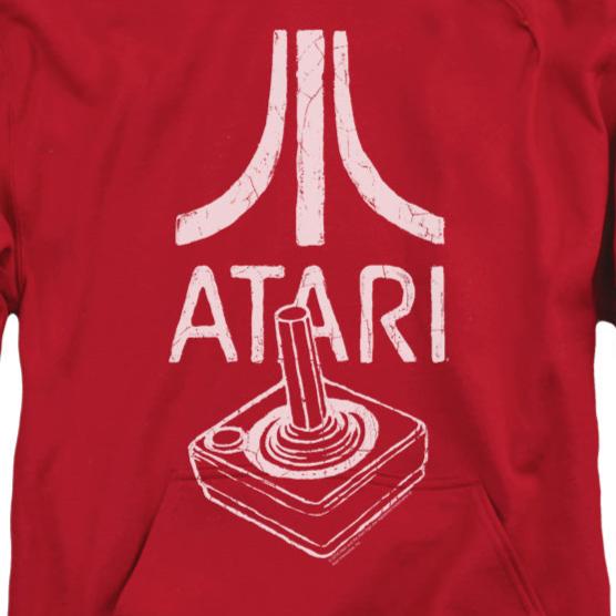 Atari Joystick Logo Pullover Hoodie | Blue Culture Tees