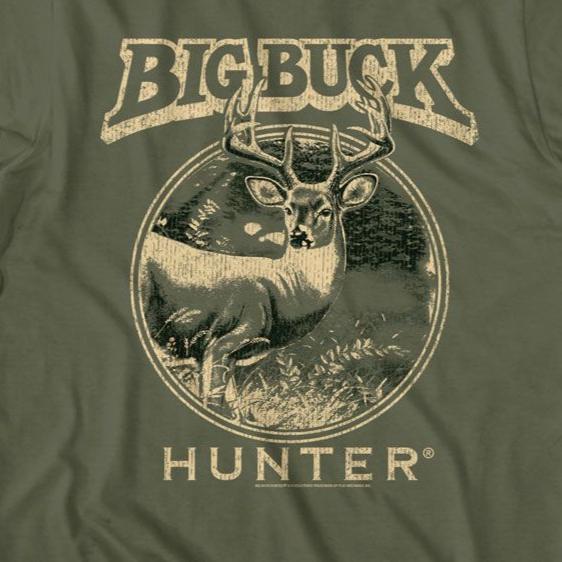 Big Buck Hunter Two Tone Buck T-Shirt | Blue Culture Tees