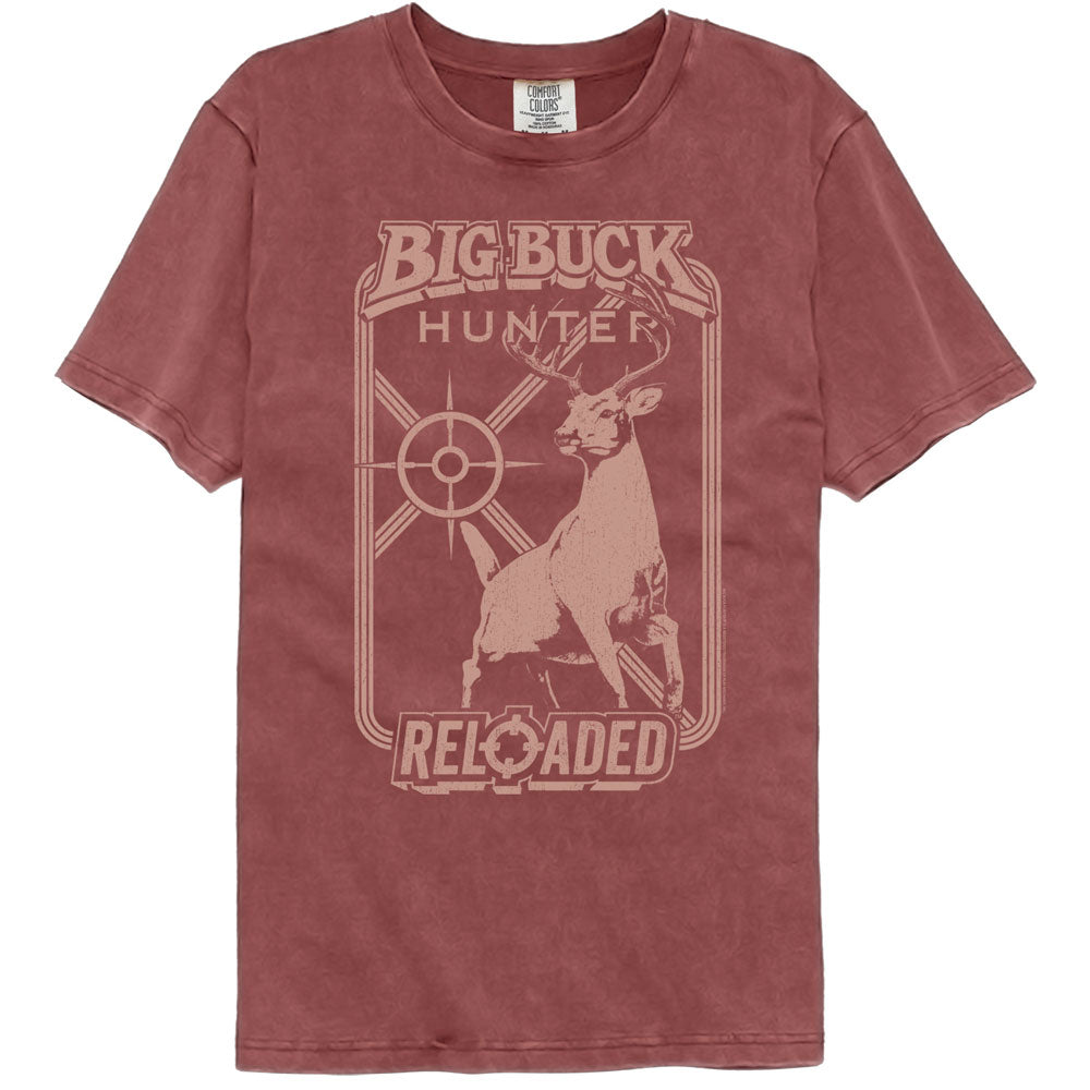Big Buck Hunter Monochrome Target Comfort Colors T-Shirt