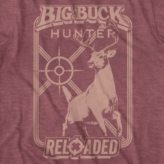 Big Buck Hunter Monochrome Target T-Shirt