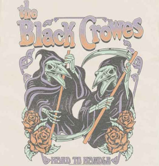 The Black Crowes Grim Reaper Crows Comfort Colors T-Shirt | Blue Culture Tees