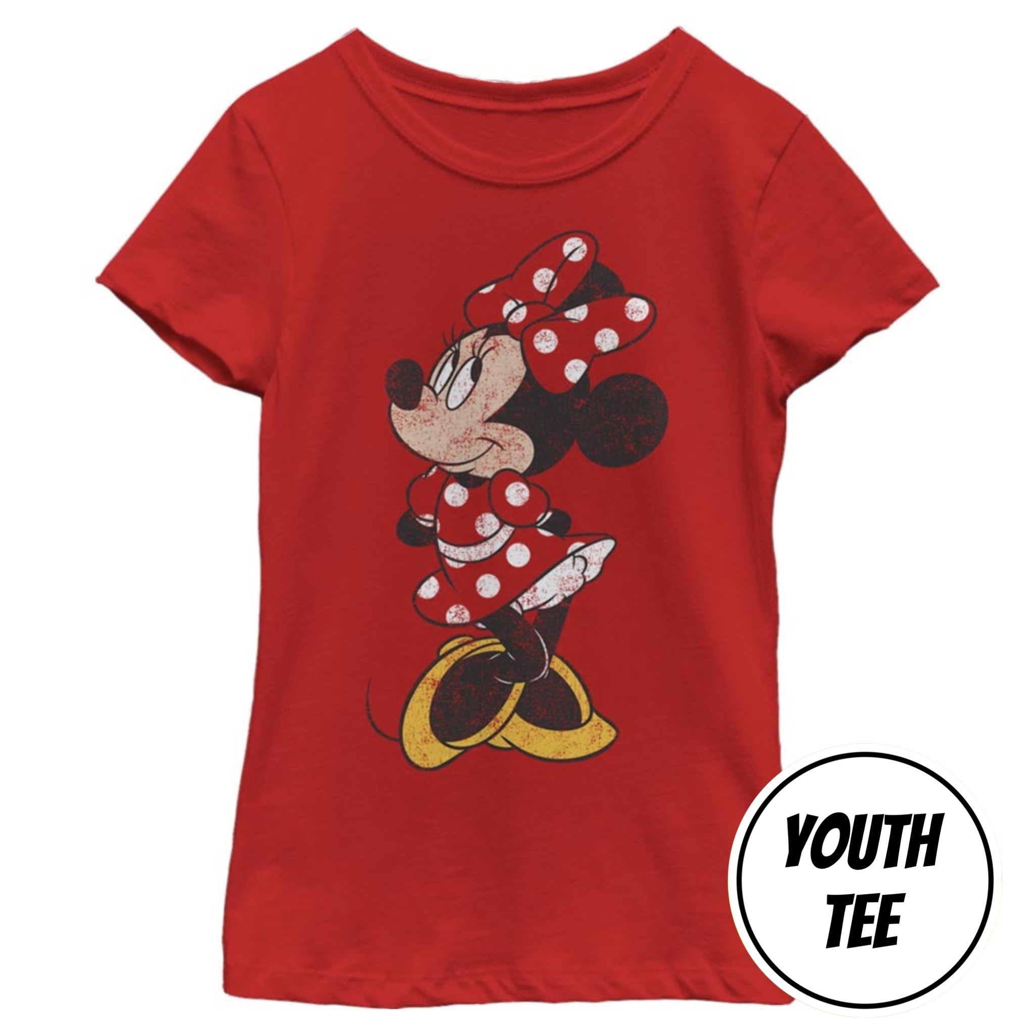 Girl's Disney Modern Vintage Minnie T-Shirt