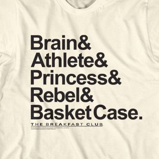 The Breakfast Club New Names T-Shirt