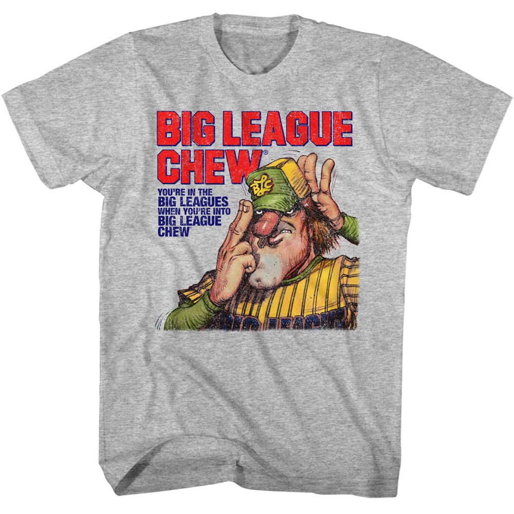 Big League Chew Pitcher Slogan T-Shirt