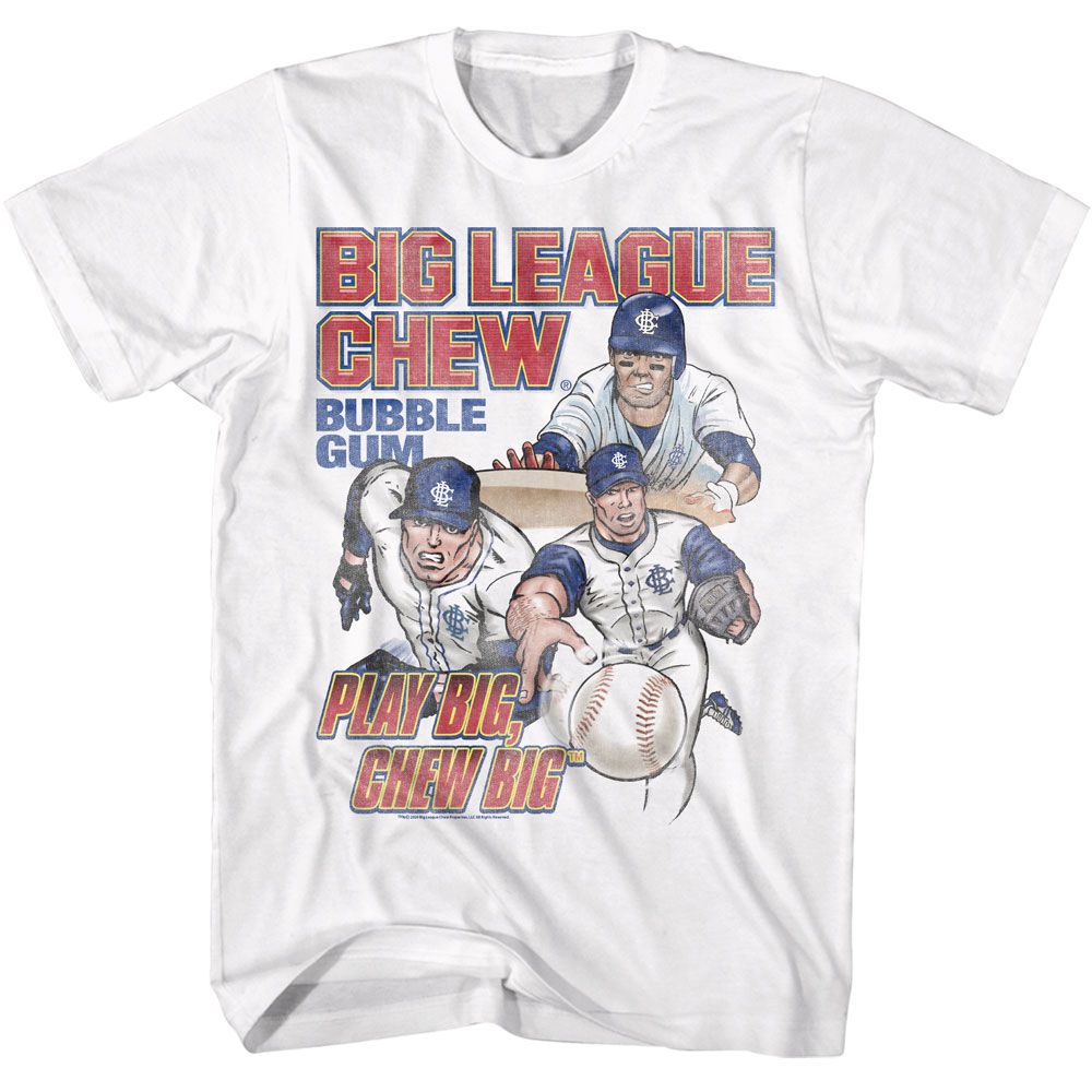 Big League Chew Play Big T-Shirt | Blue Culture Tees