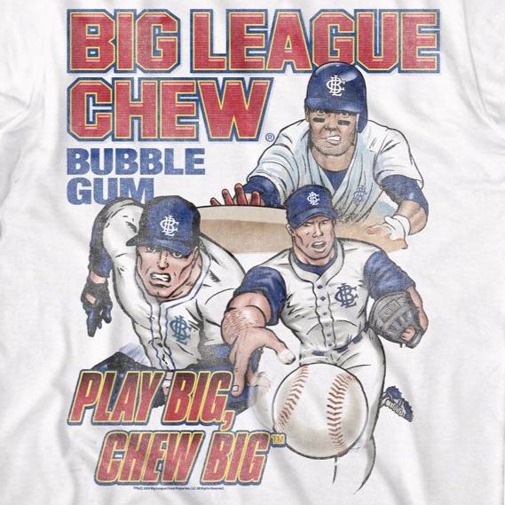 Big League Chew Play Big T-Shirt | Blue Culture Tees