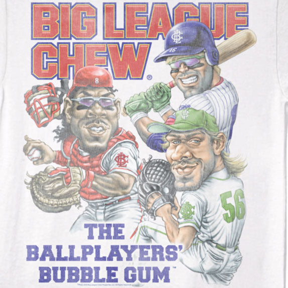 Big League Chew Batter Catcher Pitcher T-Shirt