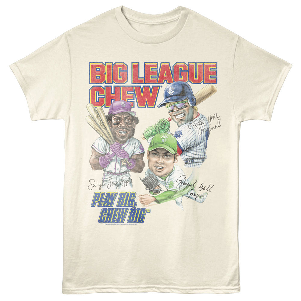 Big League Chew Player Flavors T-Shirt