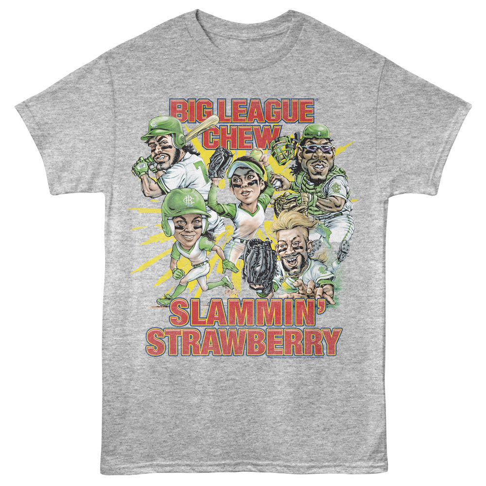 Big League Chew Slammin Strawberry Goup T-Shirt