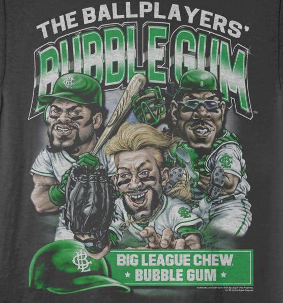 Big League Chew Ballplayers Gum Team Green T-Shirt
