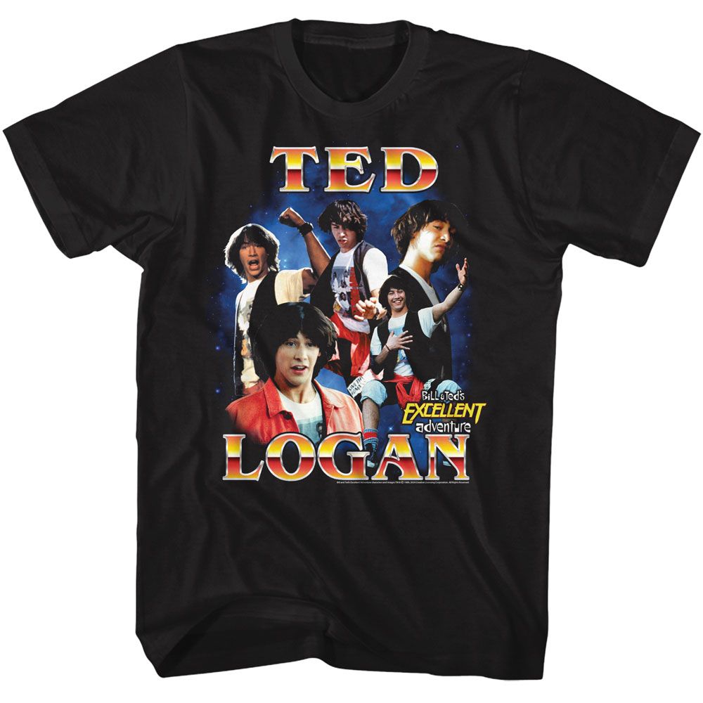 Bill and Ted Ted Logan Collage T-Shirt