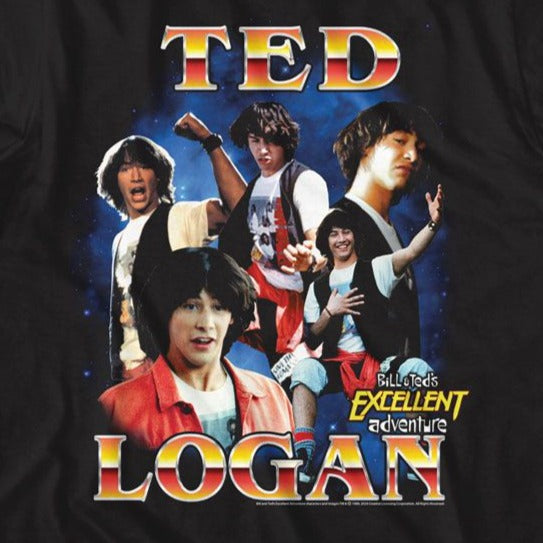 Bill and Ted Ted Logan Collage T-Shirt
