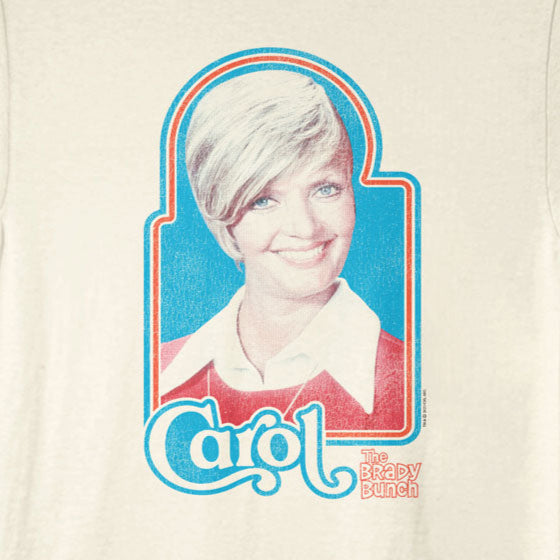 Brady Bunch Carol 70's Iron On T-Shirt