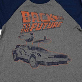Back To The Future Rework Raglan Tee