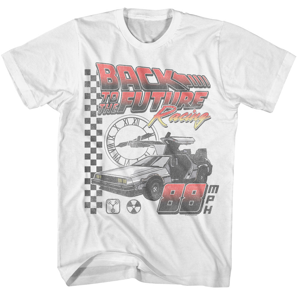 Back To The Future BTTF Racing T-Shirt