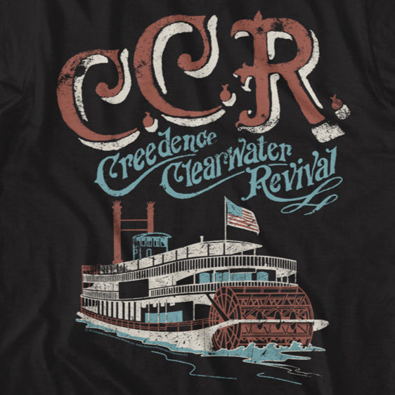 Creedence Clearwater Revival Riverboat T-Shirt