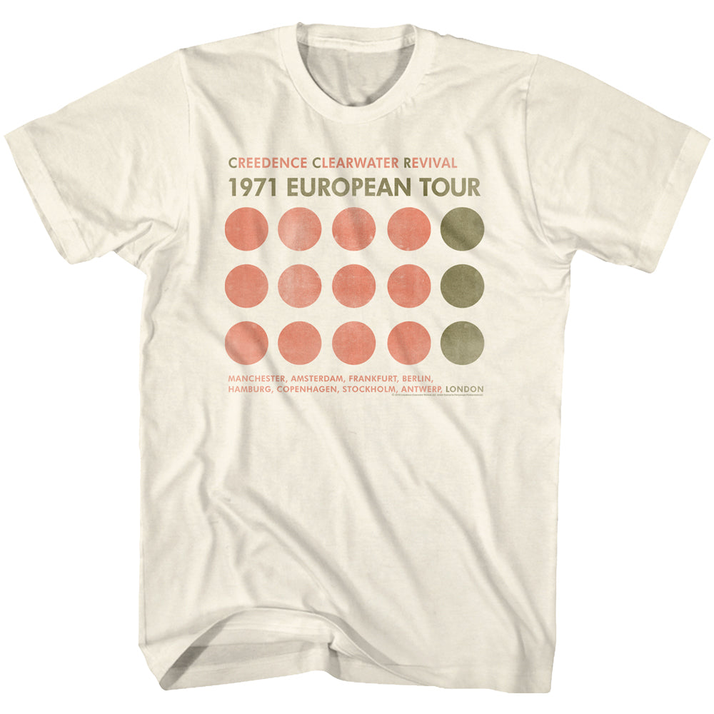 Creedence Clearwater Revival European Tour T-Shirt