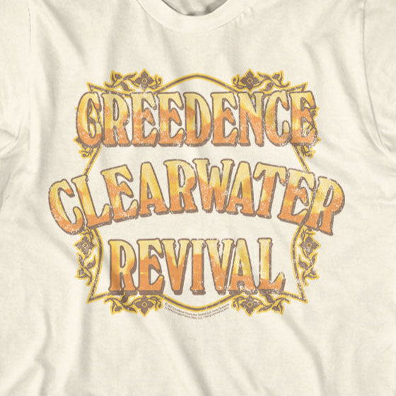 Creedence Clearwater Revival CCR Copper Logo T-Shirt