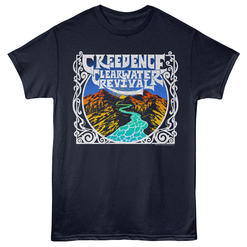 Creedence Clearwater Revival Mountains and River T-Shirt