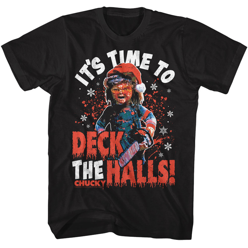 Chucky Deck The Halls T-Shirt