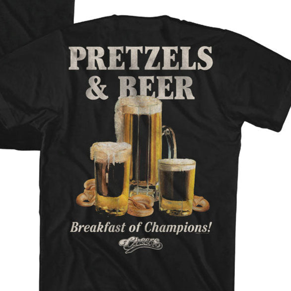 Cheers Pretzels and Beer T-Shirt