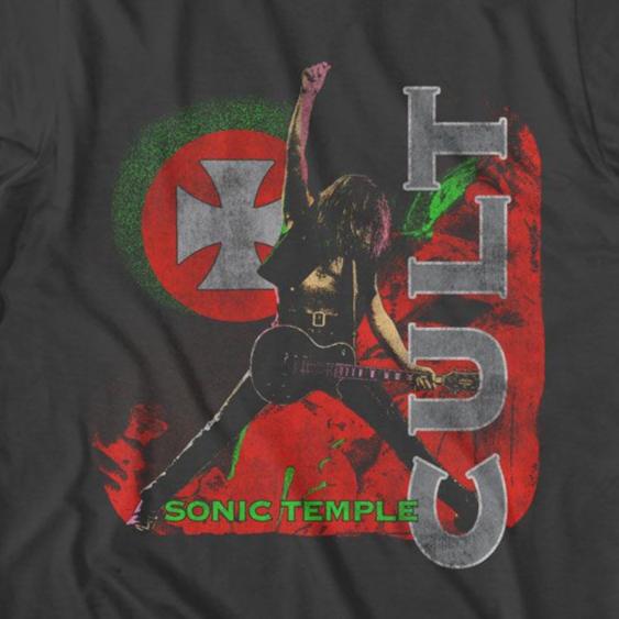 The Cult Sonic Temple 2 T-Shirt | Blue Culture Tees