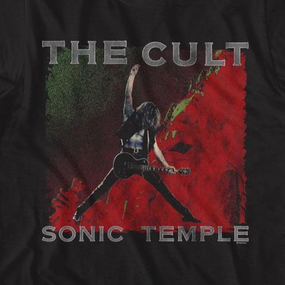 The Cult Sonic Temple Album T-Shirt | Blue Culture Tees
